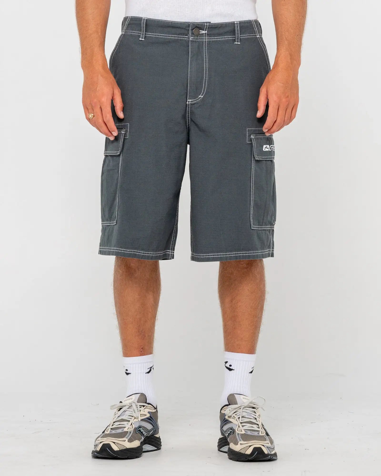 Rusty Mens Shorts Commando Rippa Cargo
