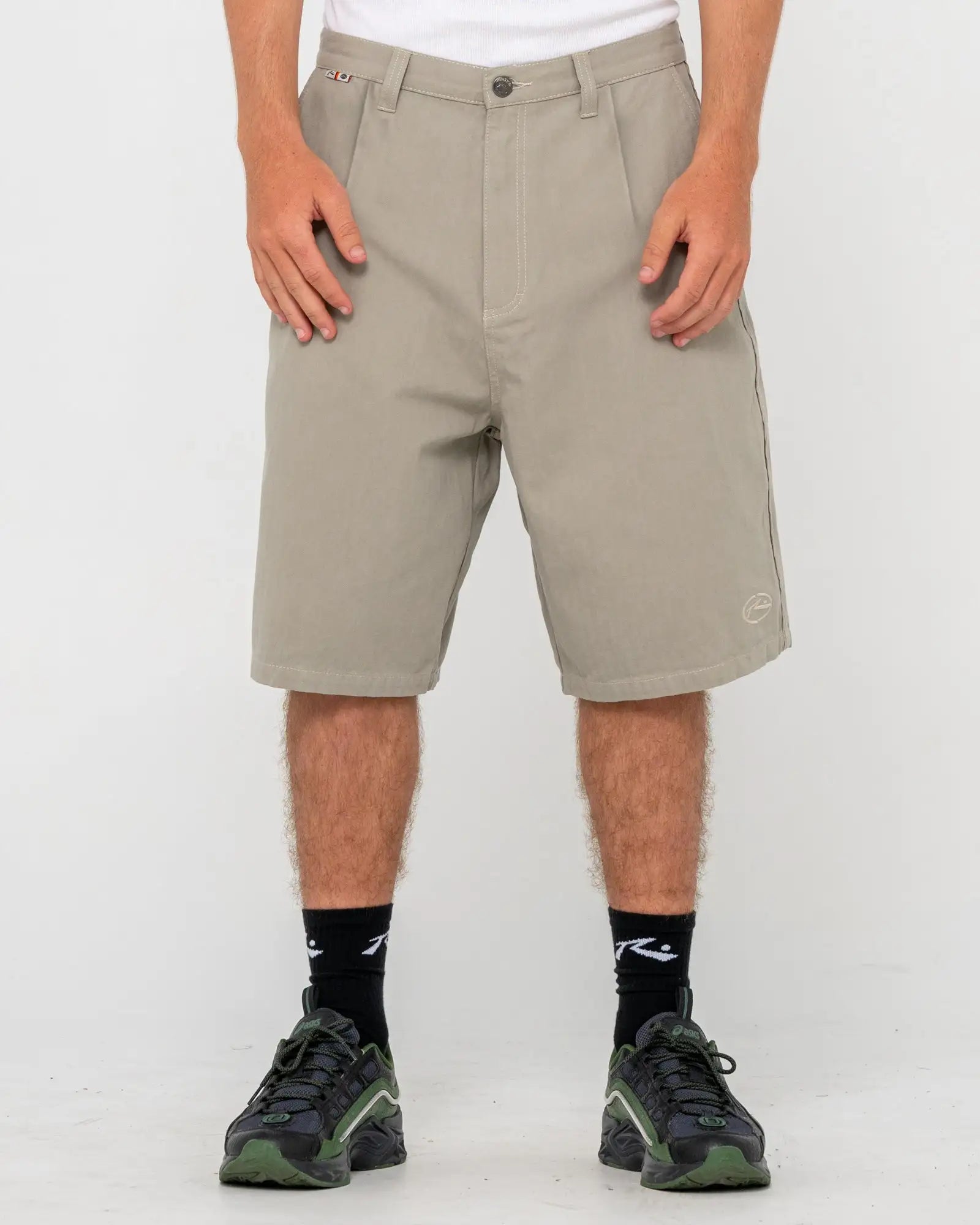 Rusty Mens Shorts Request Line Herringbone
