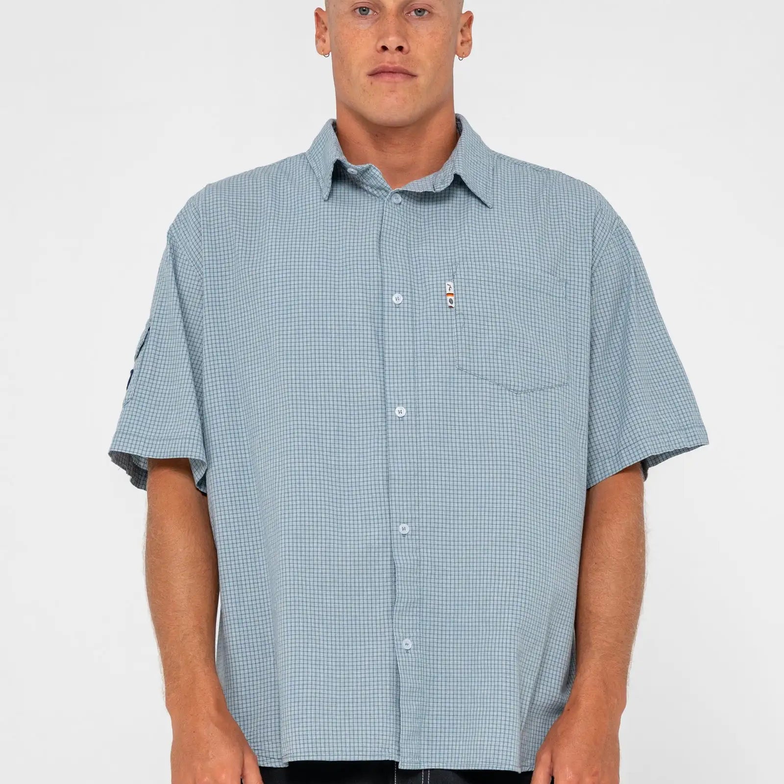 Rusty Mens Woven Stasha Pocket