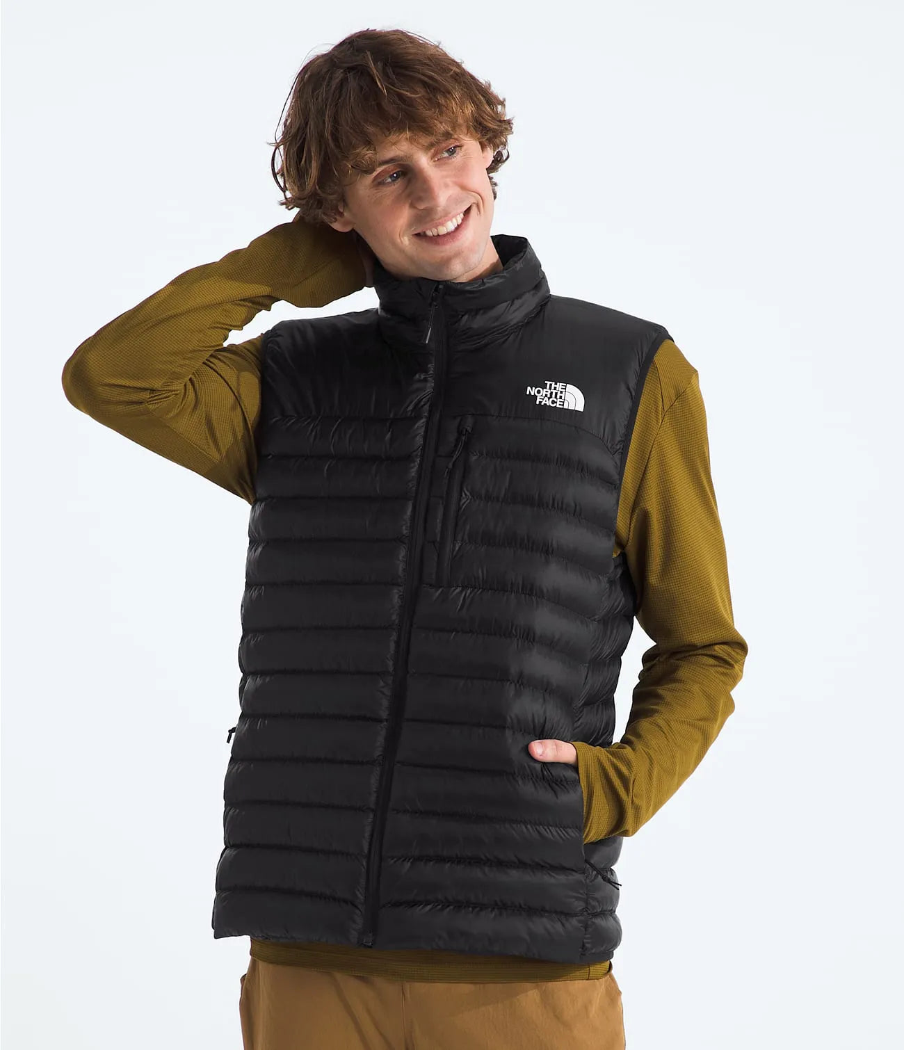 512061● THE NORTH FACE Thunder Vest The North Face Vest Mens XL Black Windfall Ridgeline Casual