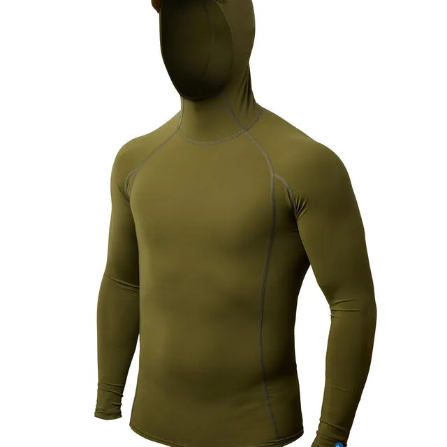Outerknown Mens Rashguard Apex Evolution Hooded