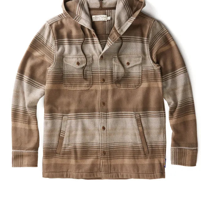 Outerknown Mens Jacket The Hooded Blanket Shirt