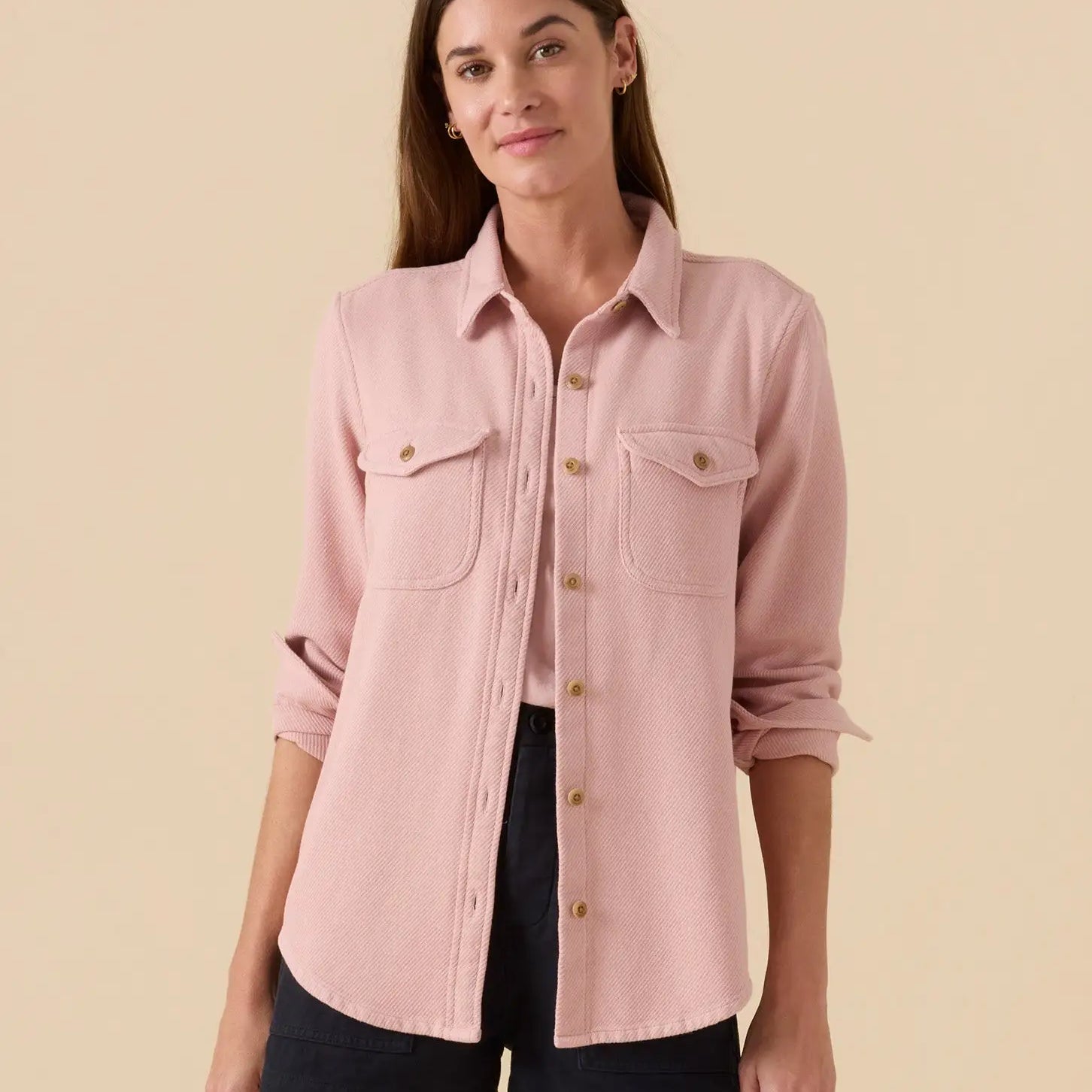 Outerknown Womens Shirt Chroma Blanket