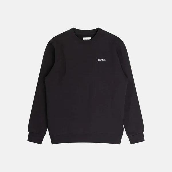 Rhythm Mens Sweatshirt Brand Fleece Crew