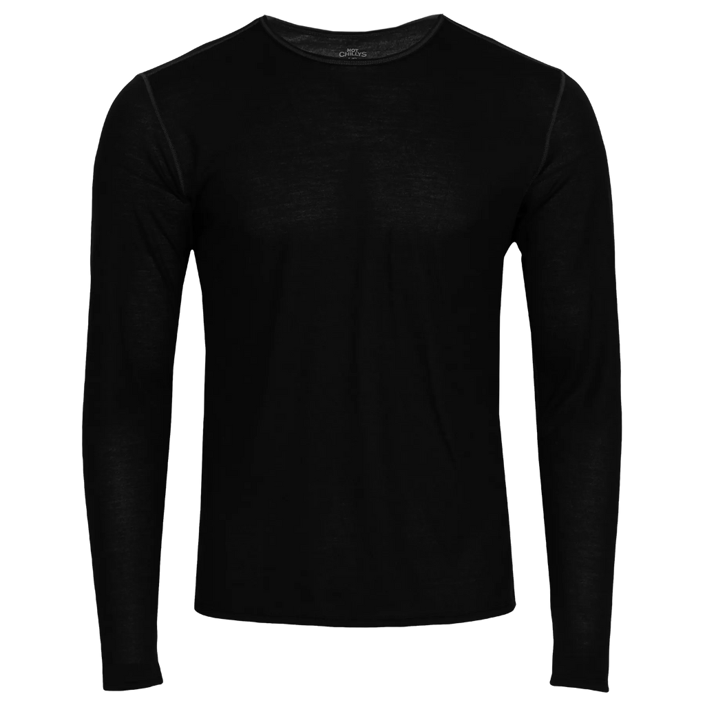 Hot Chillys Mens Snow Layers Pepper Skins Crewneck