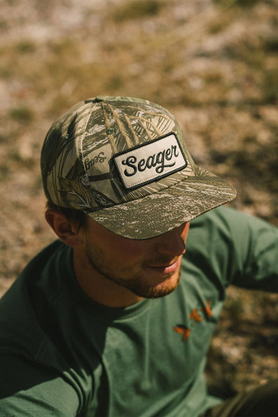 Seager Hat Uncle Bill Camo Snapback
