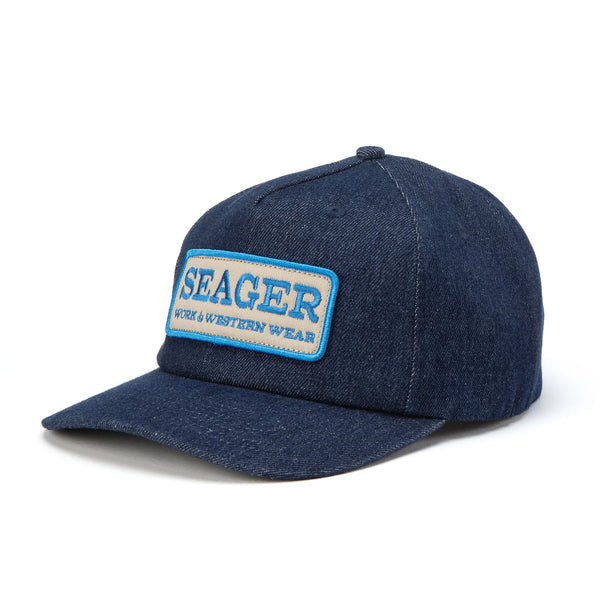 Seager Hat Farrier Denim Snapback