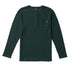 Seager Mens Shirt Sawpit Henley Thermal