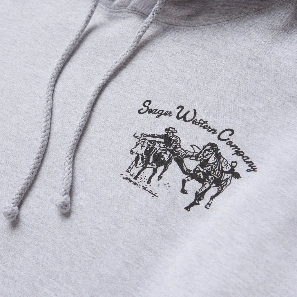 Seager Mens Sweatshirt Los Rios Mid-Weight Hoodie