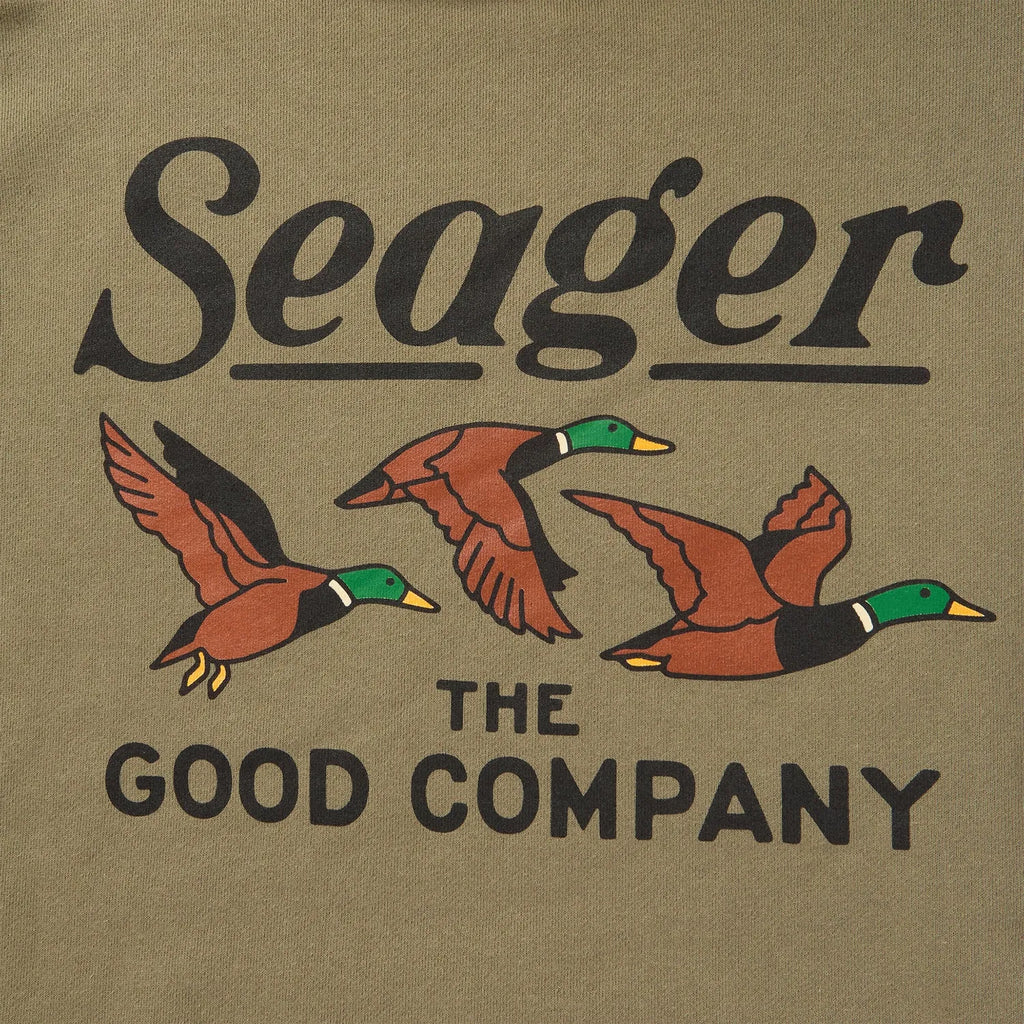 Seager Mens Sweatshirt Good Company Heavy-Weight Hoodie