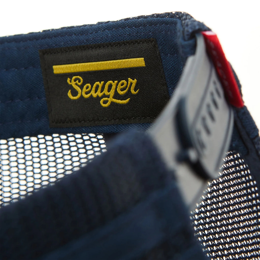 Seager Hat America's Choice Trucker Snapback