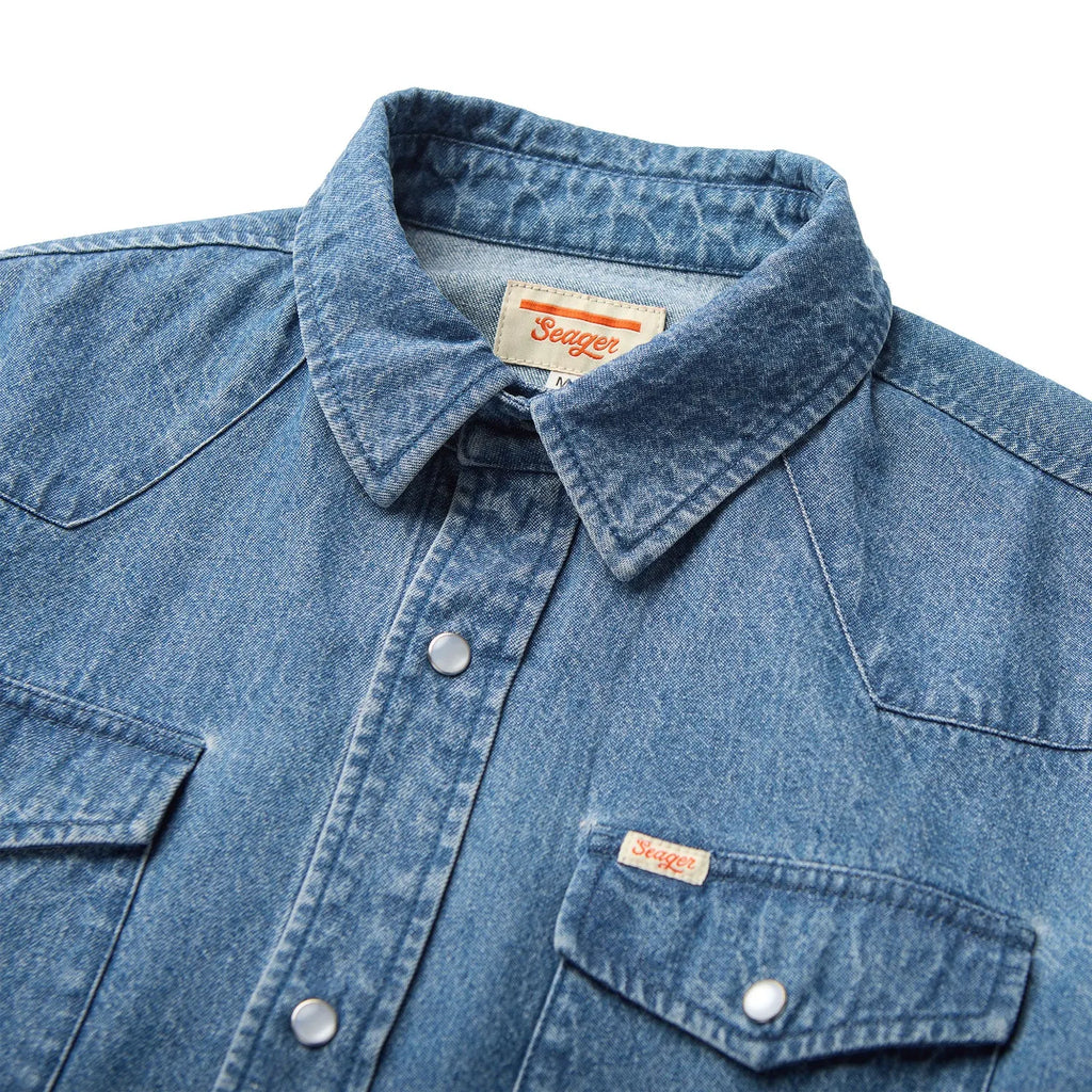 Seager Mens Shirt Reagan Pearl Snap