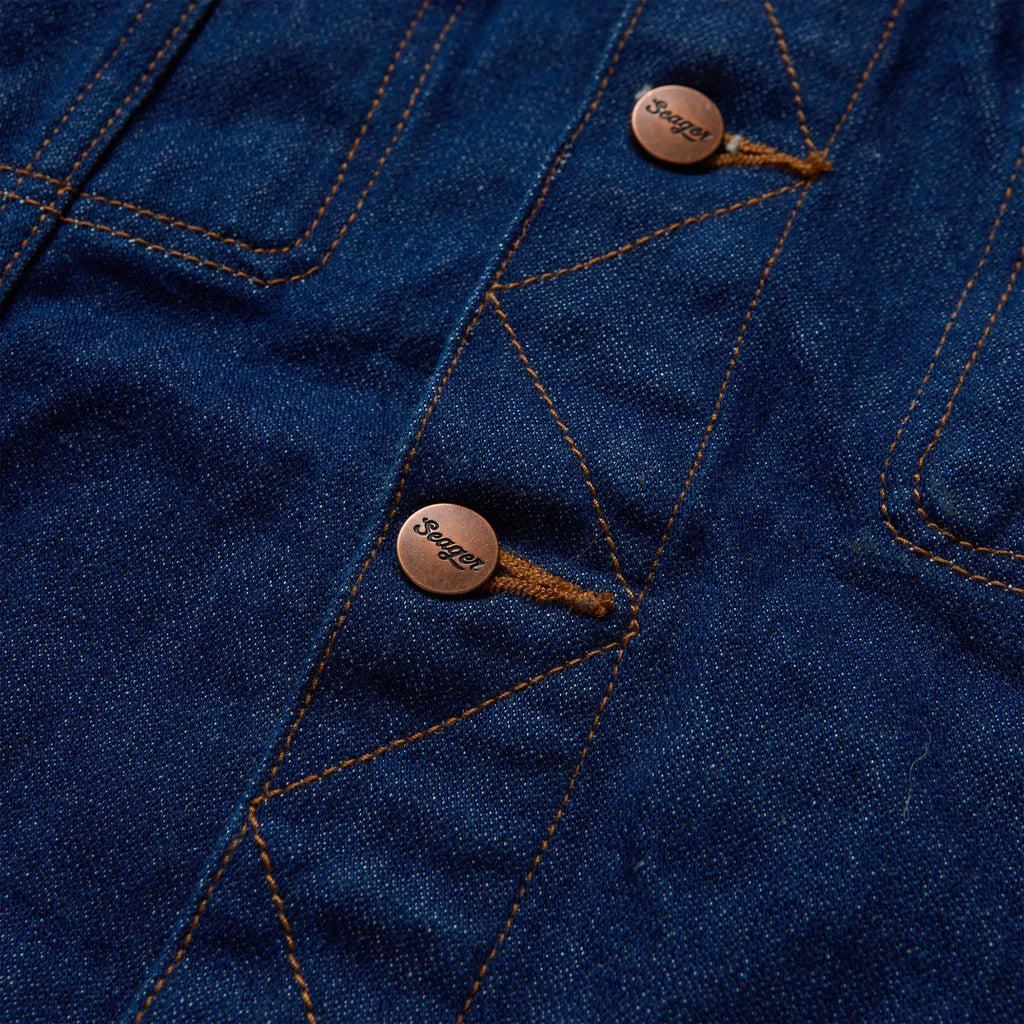 Seager Mens Jacket Freewheelin' Denim