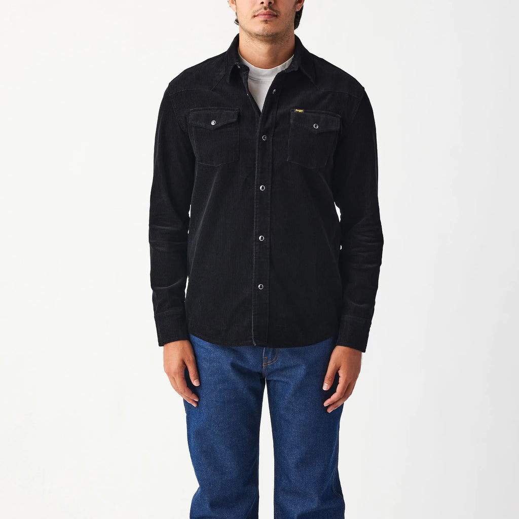 Seager Mens Shirt Reagan Pearl Snap Corduroy