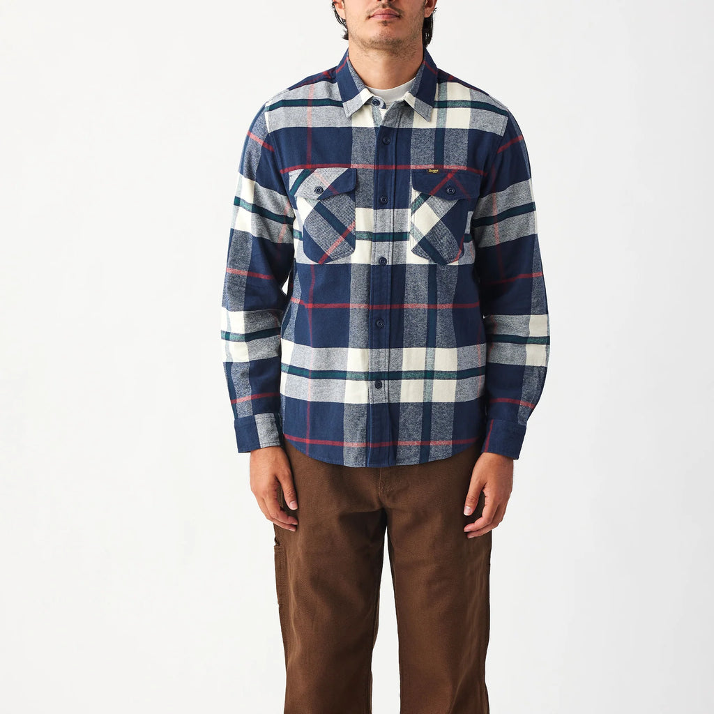 Seager Mens Shirt Calico Flannel