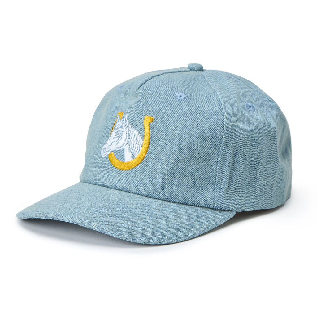 Seager Hat Truth Snapback Light Wash Denim
