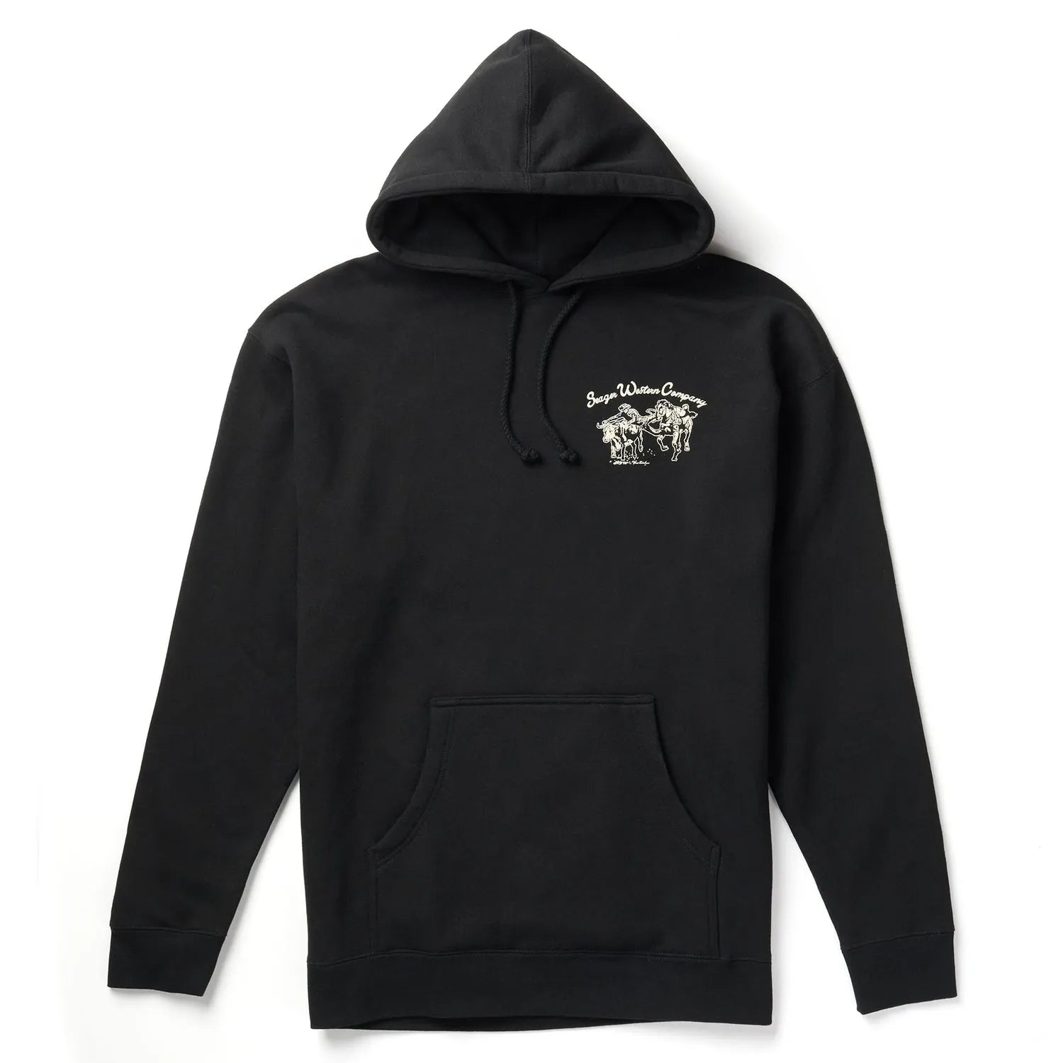 Seager Mens Sweatshirt Los Rios Mid-Weight Hoodie