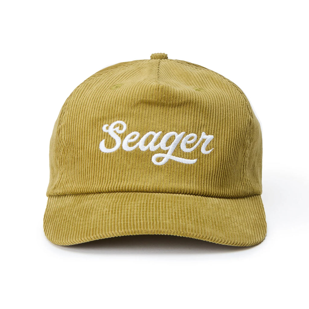 Seager Hat Big Olive Corduroy Snapback