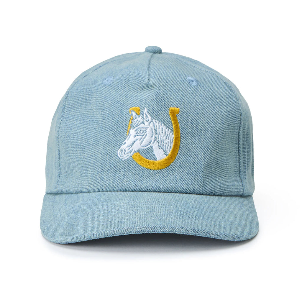 Seager Hat Truth Snapback Light Wash Denim