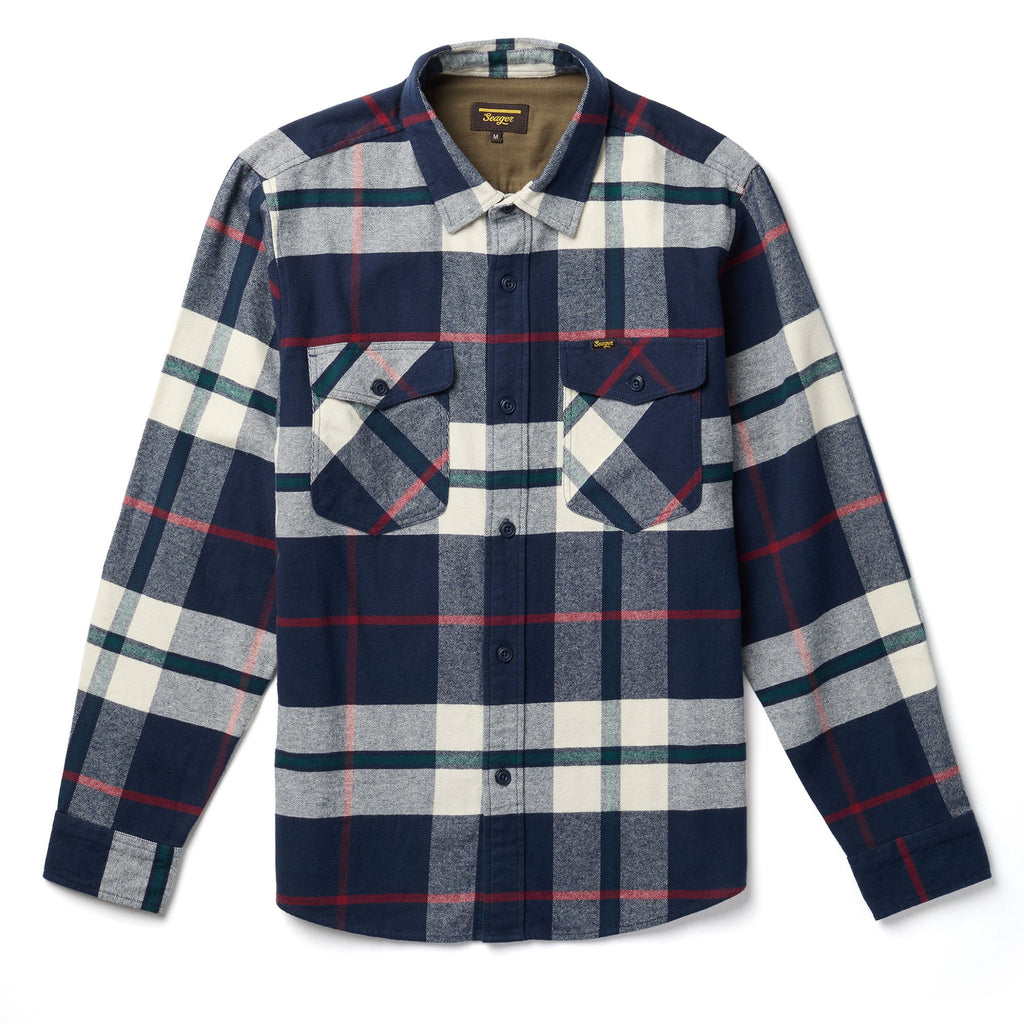 Seager Mens Shirt Calico Flannel
