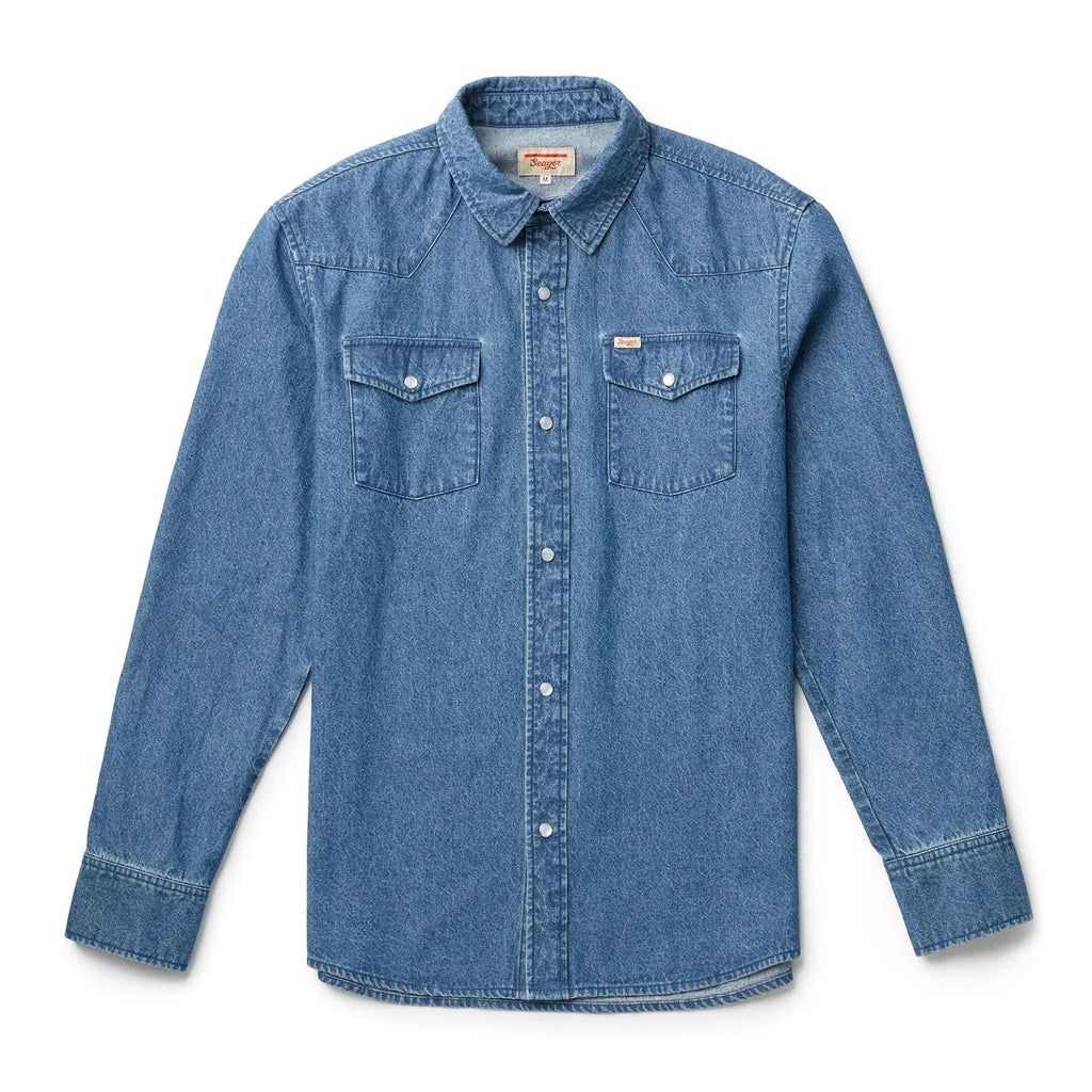 Seager Mens Shirt Reagan Pearl Snap