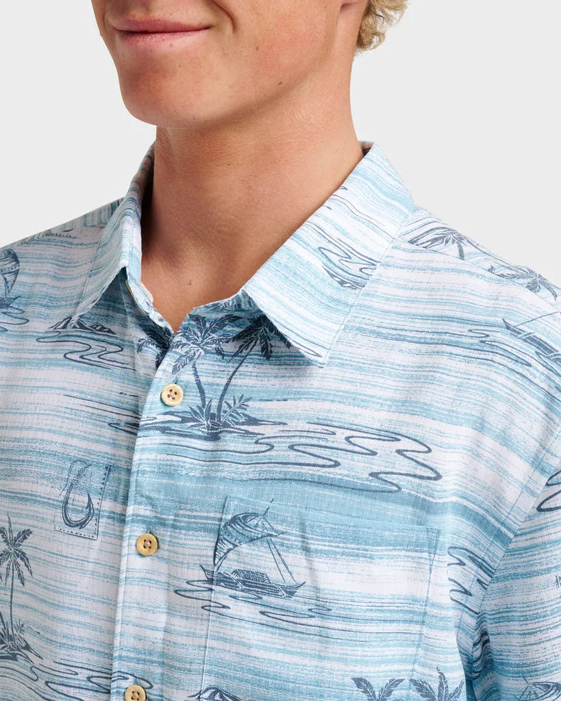 Quiksilver Waterman Mens Woven Island Daze