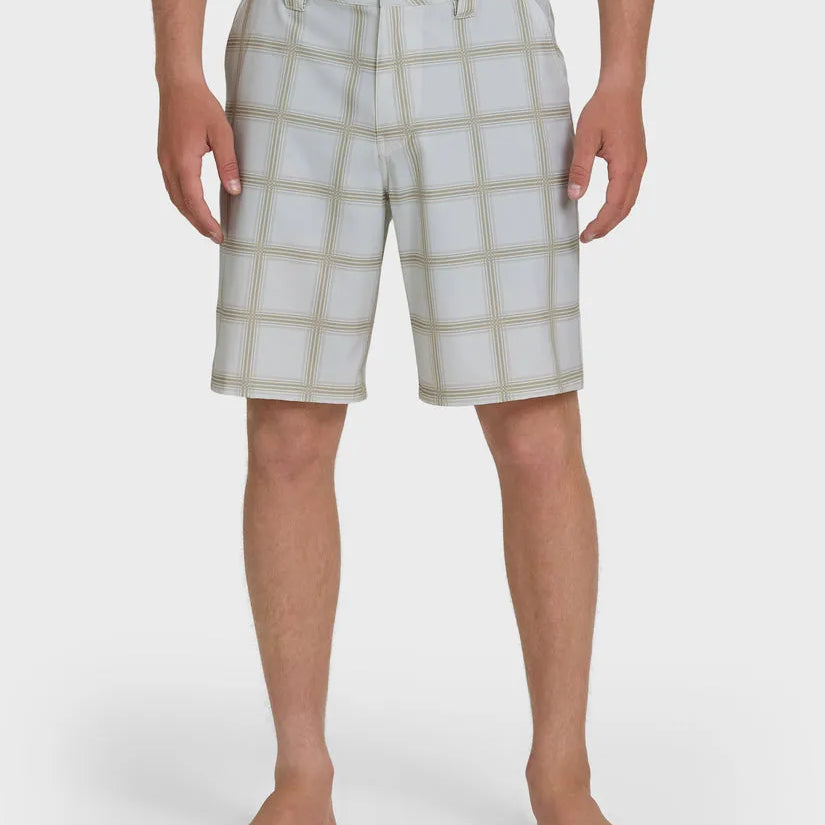 Quiksilver Mens Shorts Union Print Amphibian 20" Hybrid