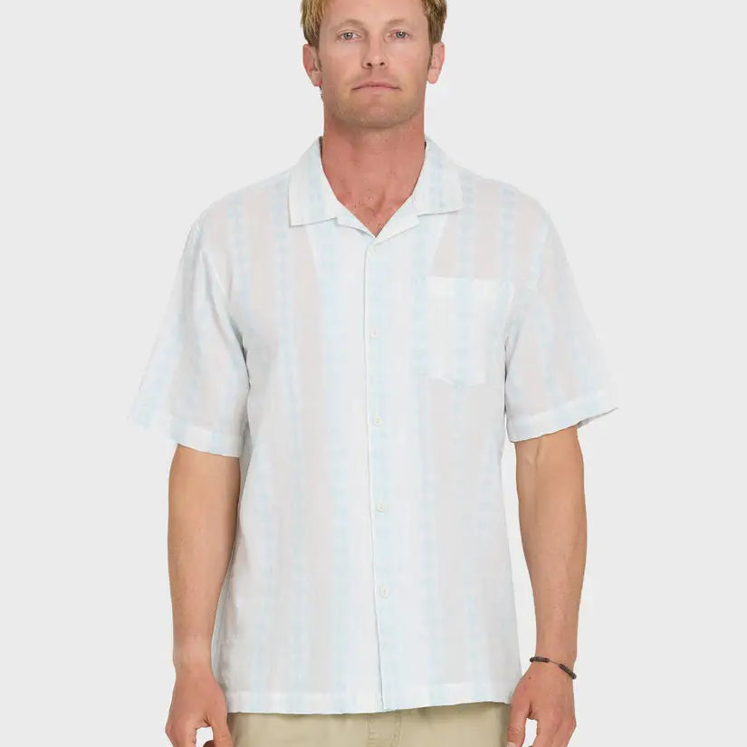 Quiksilver Mens Woven Bishop Jacquard Camp