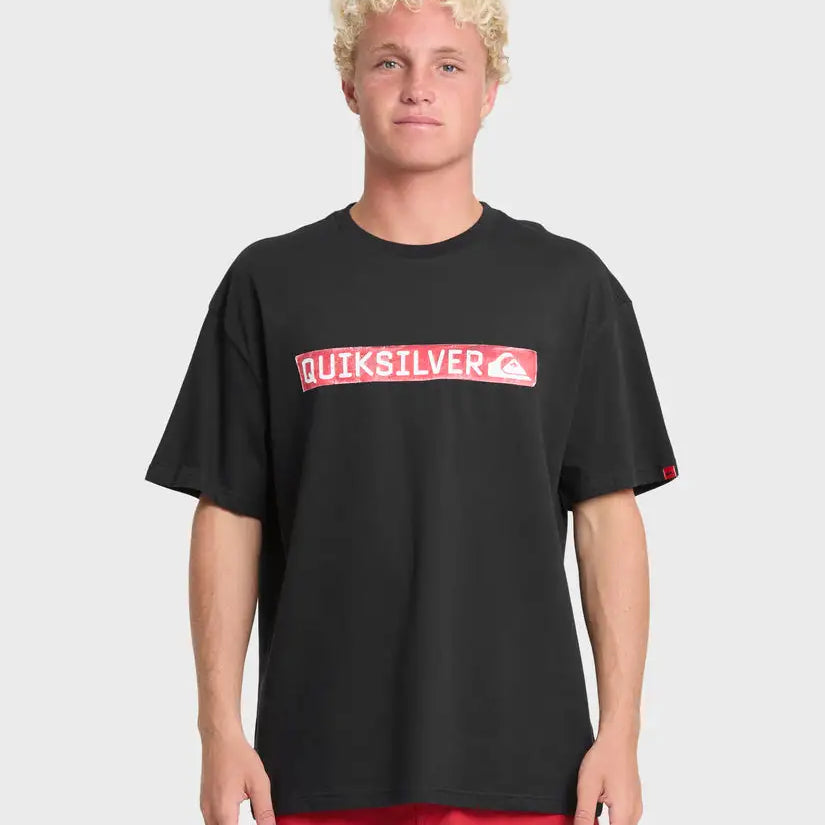Quiksilver Mens Shirt YG Clicker Red Box