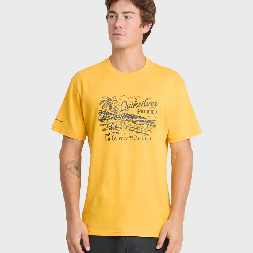 Quiksilver Mens Shirt Pacifico Coastal Paradise