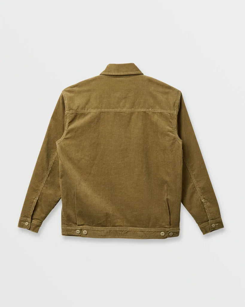 Quiksilver Mens Jacket Surf Harrington Cord