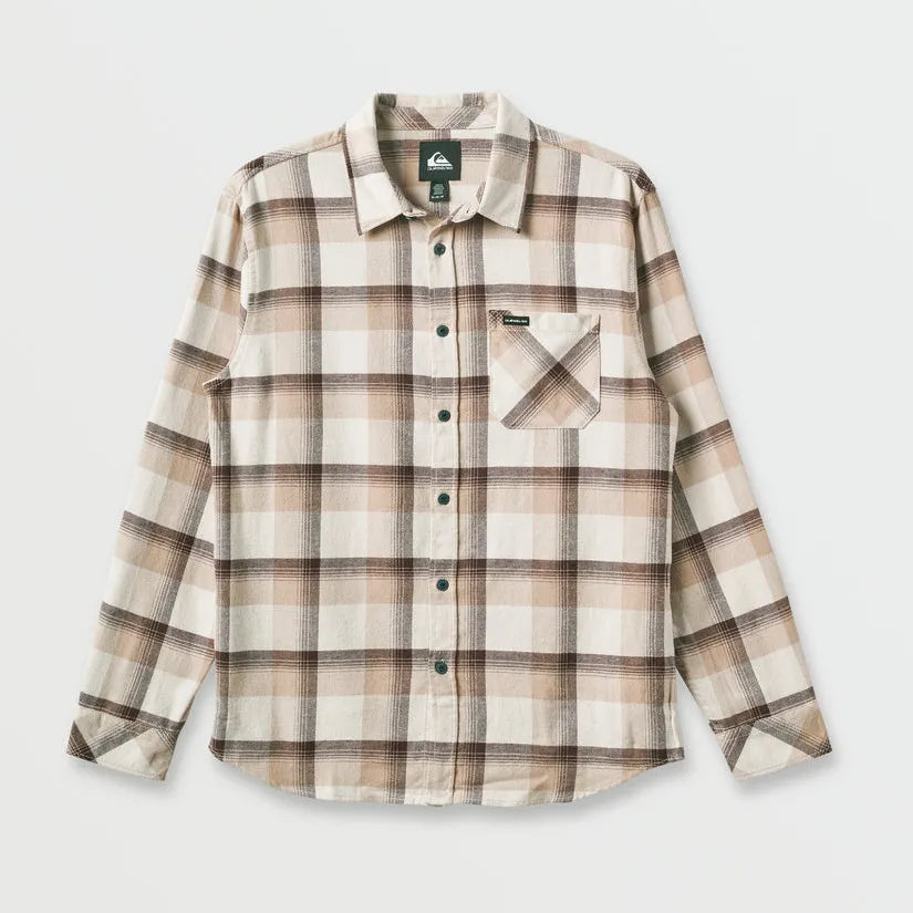 Quiksilver Mens Shirt Penmar Check Flannel