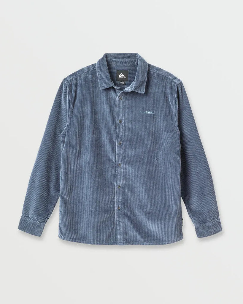 Quiksilver Mens Shirt Cord Long Sleeve
