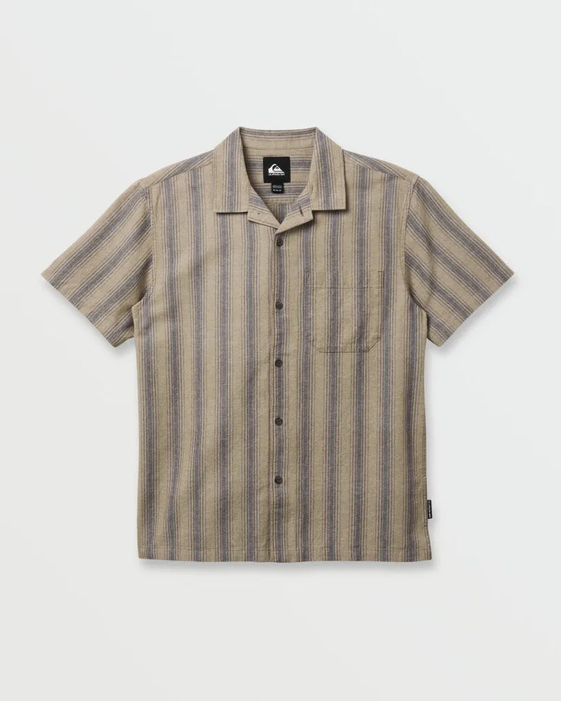 Quiksilver Mens Woven Oxford Stripe Casual