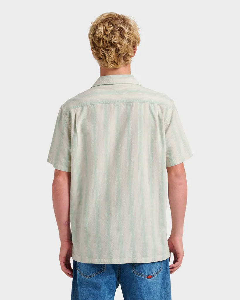 Quiksilver Mens Woven Oxford Stripe Casual