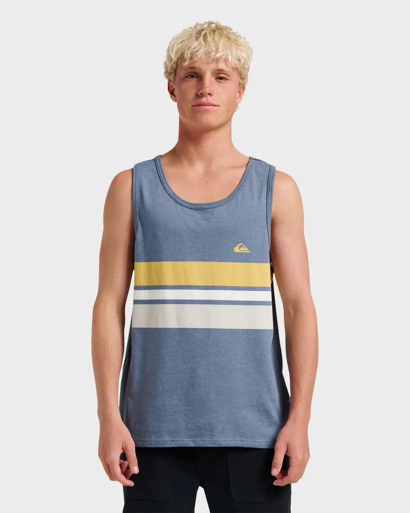 Quiksilver Mens Tank Top Og Stripe