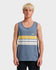 Quiksilver Mens Tank Top Og Stripe