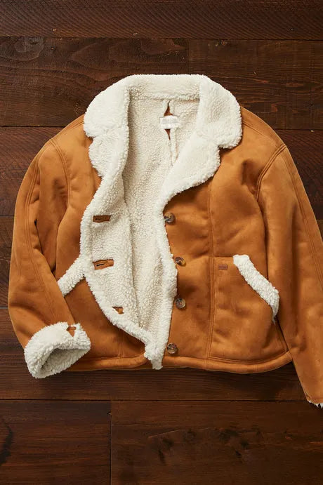 Brixton Womens Jacket Reserve Vegan Shearling