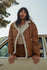 Brixton Womens Jacket Reserve Vegan Shearling