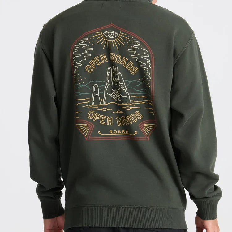 Roark Revival Mens Sweatshirt Orom Fleece
