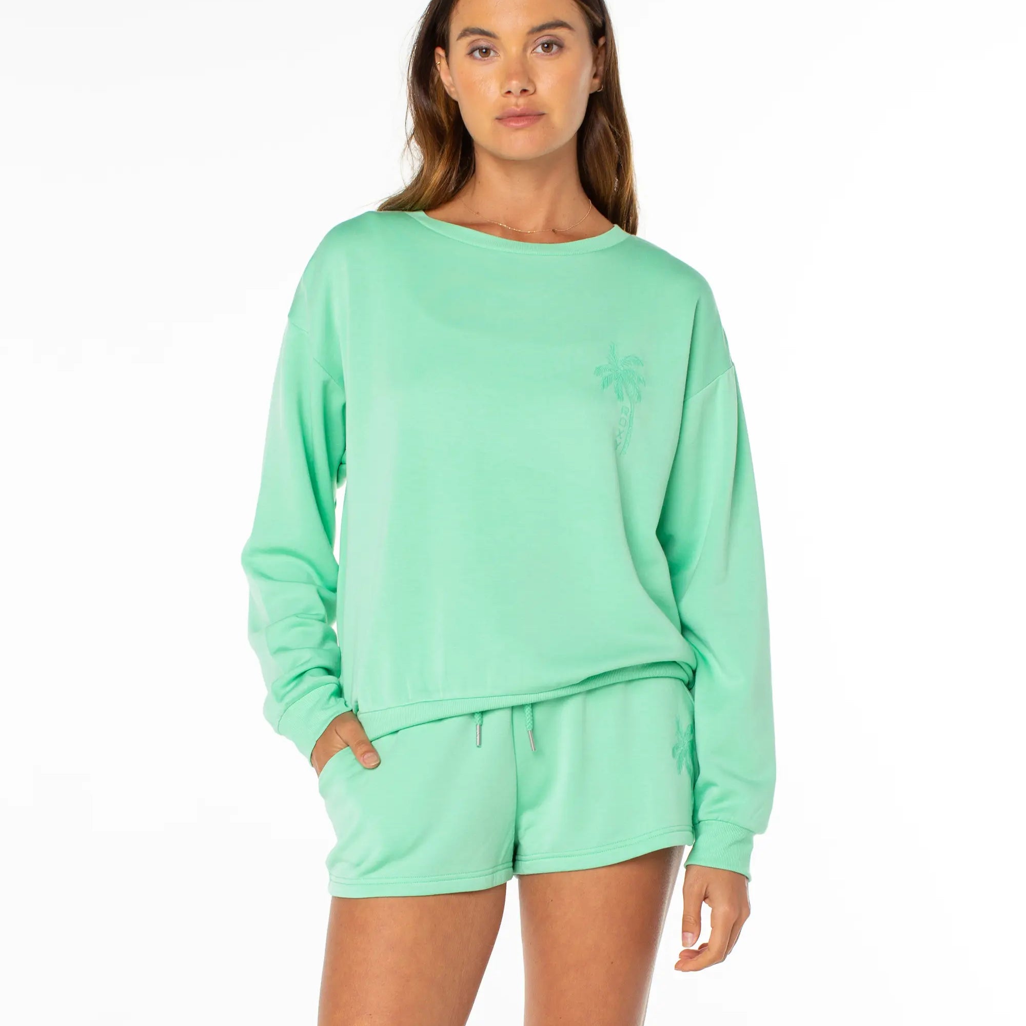 Roxy Womens Sweatshirt Surfing By Moonlight