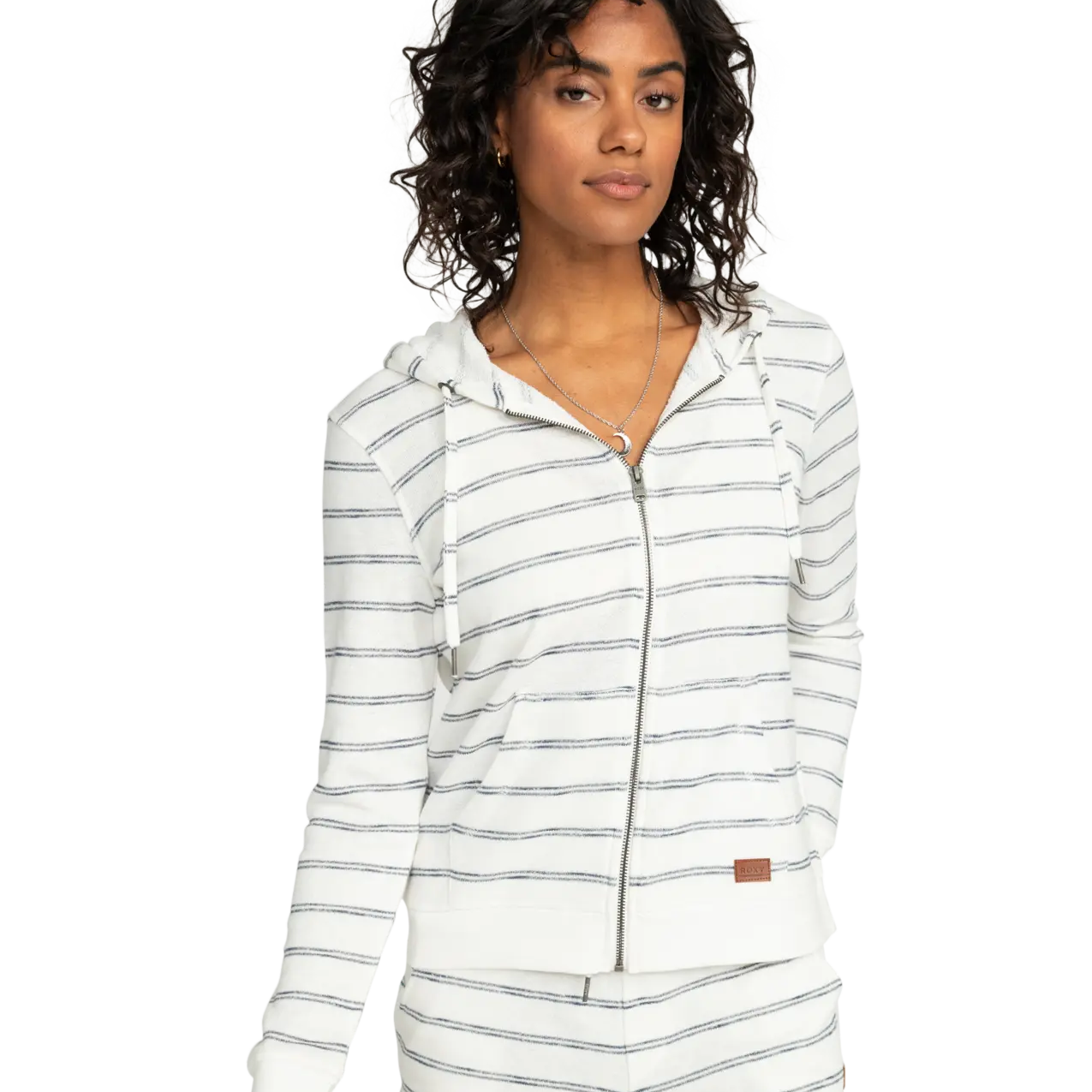 Roxy Womens Sweatshirt Perfect Wave Stripe