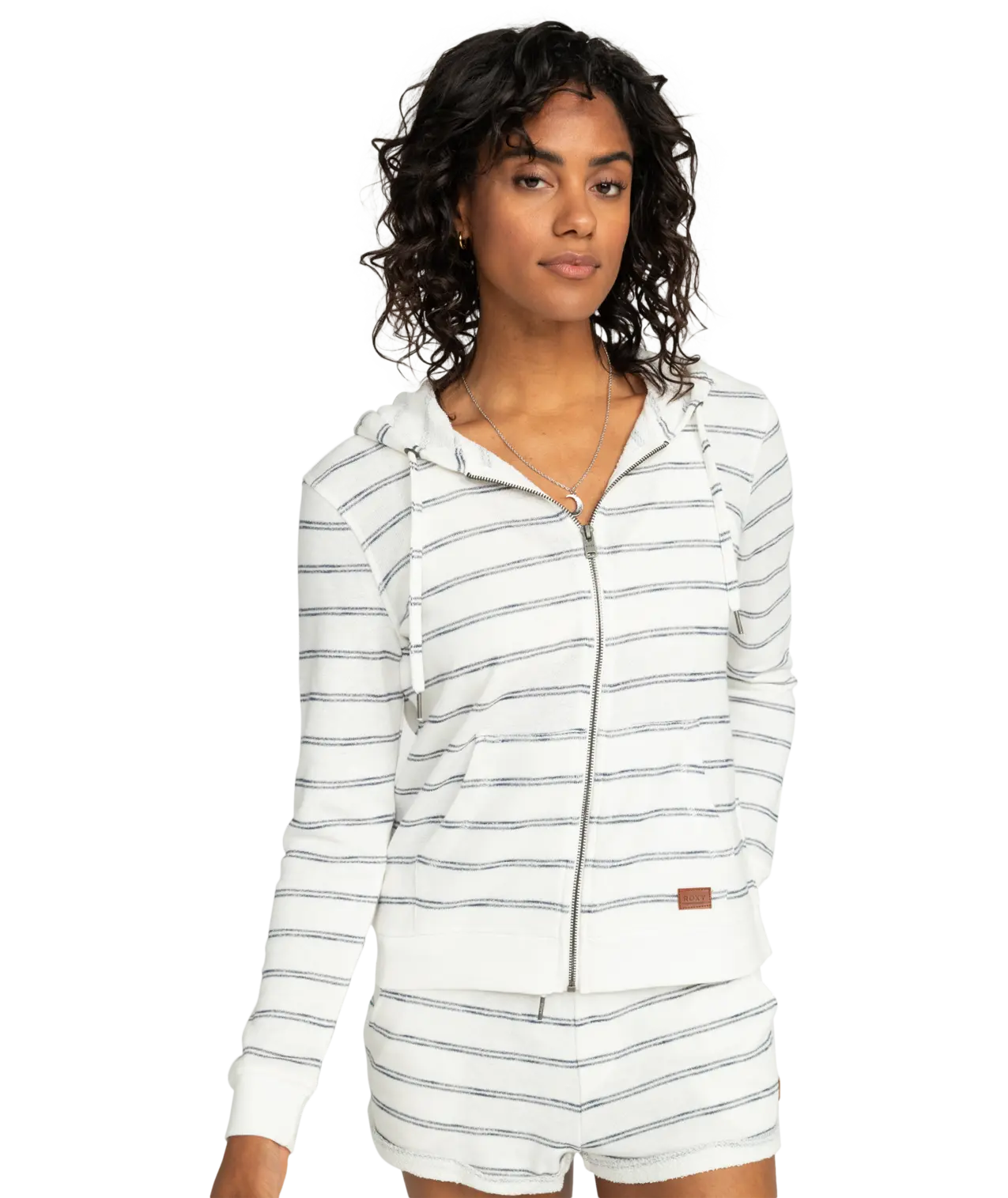 Roxy Womens Sweatshirt Perfect Wave Stripe