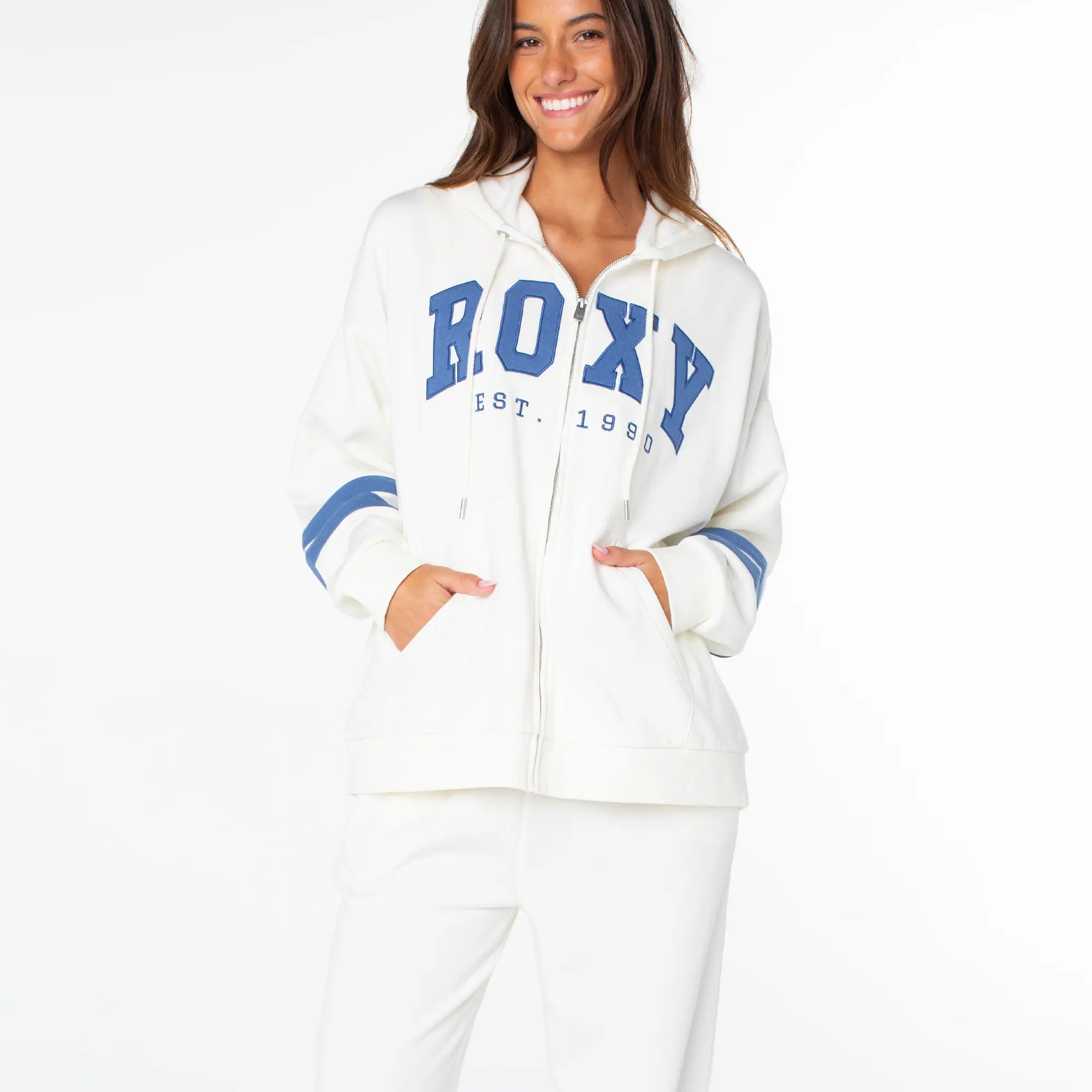 Roxy Womens Sweatshirt Sunset Zip Top