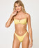 L*Space Womens Bikini Top Ribbed Hunter