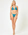 L*Space Womens Bikini Top Ribbed Lindsay