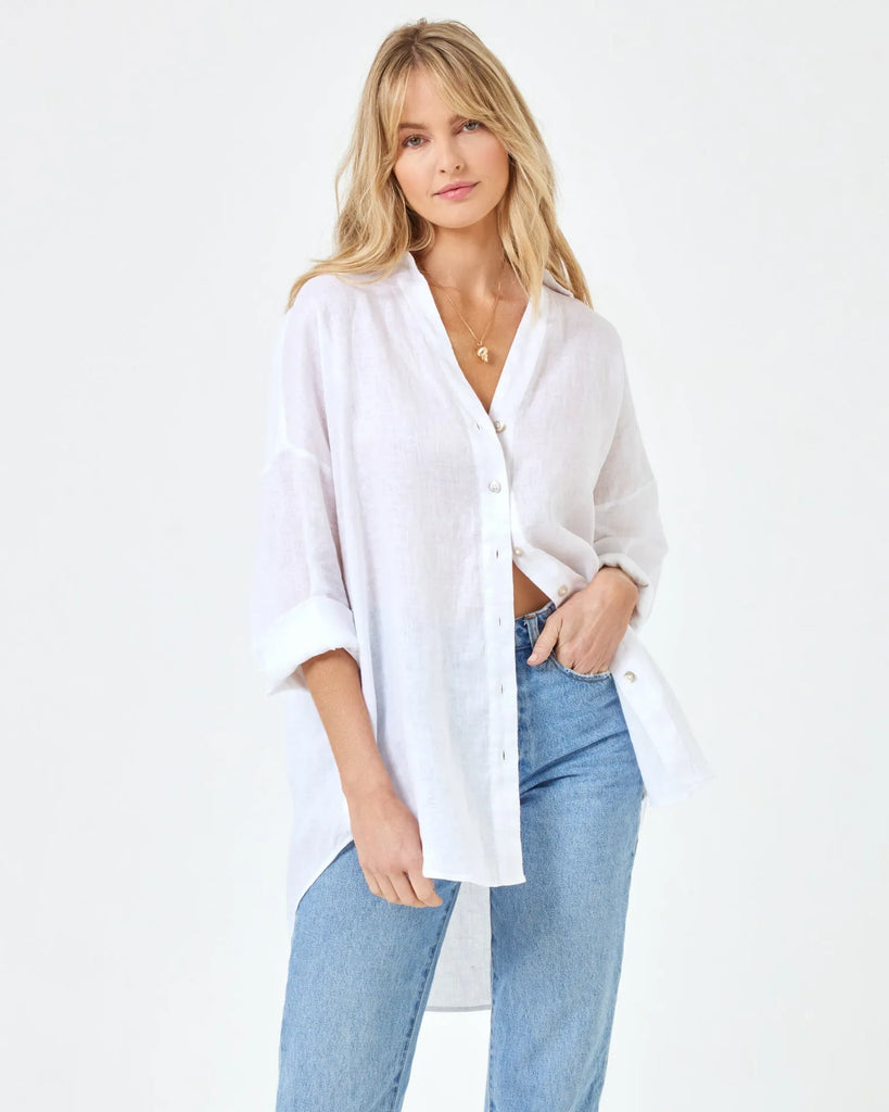 L*Space Womens Shirt Rio Tunic