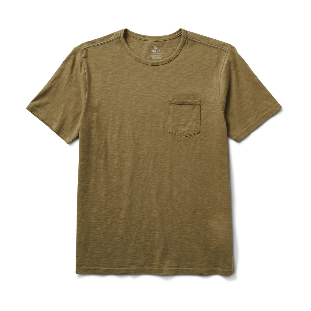 Roark Revival Mens Shirt Well Worn Midweight Organic Knit