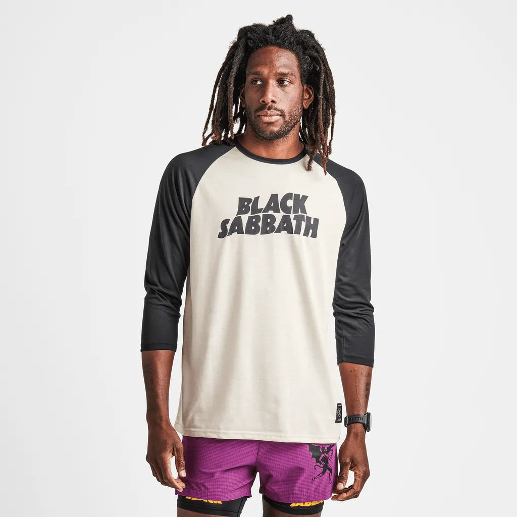 Roark Revival Mens Shirt Black Sabbath Mathis Raglan Tee