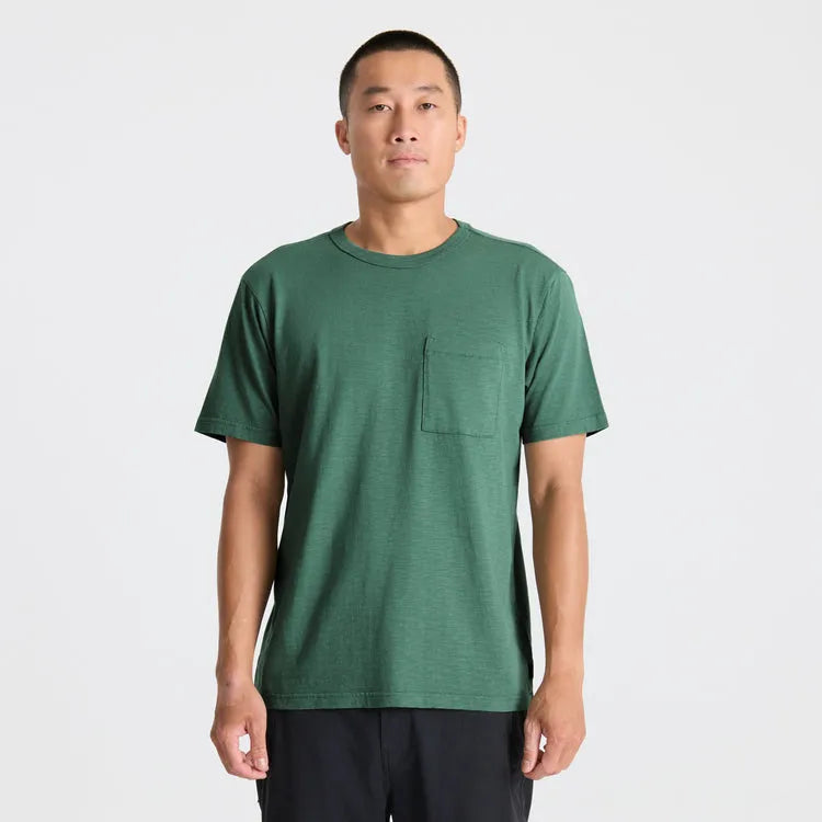 Roark Revival Mens Shirt Well Worn Organic Pocket Tee